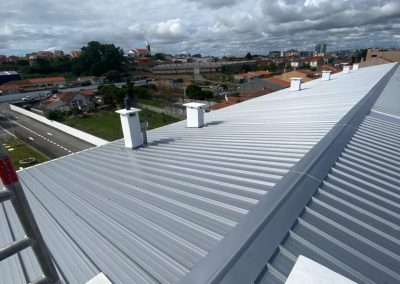 REABILITAÇÃO DE TELHADO COM NOVA ESTRUTURA